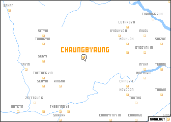 map of Chaungbyaung