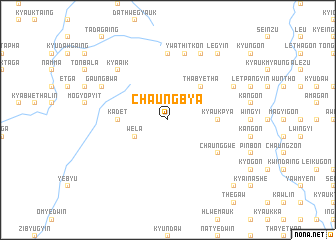 map of Chaungbya