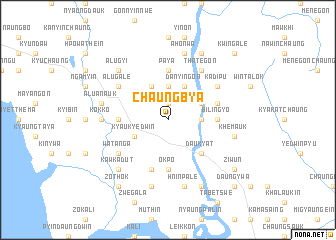 map of Chaungbya