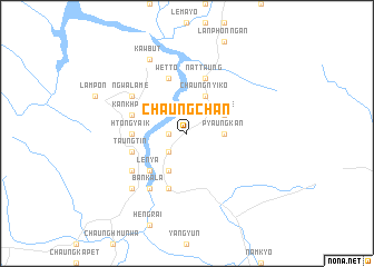 map of Chaungchan