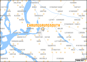 map of Chaungdaung South