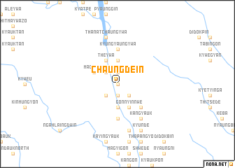 map of Chaungdein