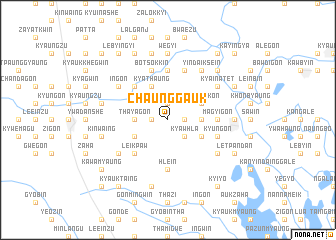 map of Chaunggauk