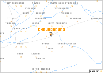 map of Chaunggaung