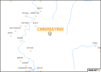 map of Chaunggyauk
