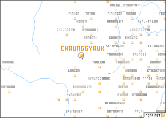 map of Chaunggyauk