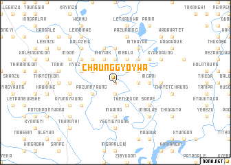 map of Chaunggyoywa