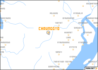 map of Chaunggyo