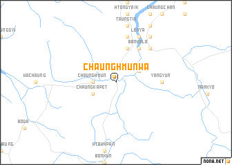 map of Chaunghmunwa