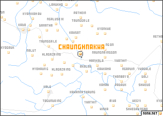 map of Chaunghnakwa