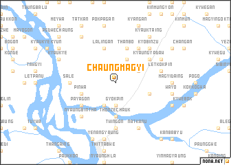 map of Chaungmagyi