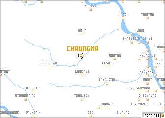 map of Chaungma