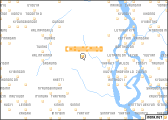 map of Chaungmido