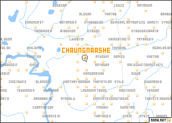 map of Chaungna Ashe