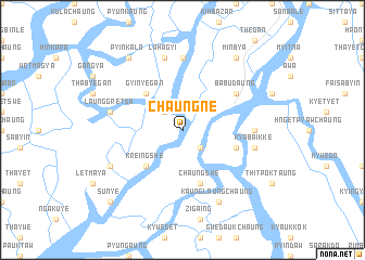 map of Chaungnē