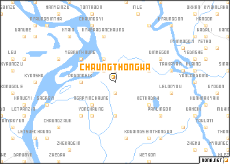 map of Chaungthongwa