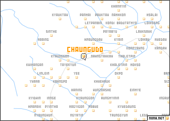 map of Chaung-udo