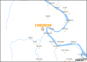 map of Chaungwa