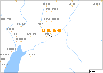 map of Chaungwa