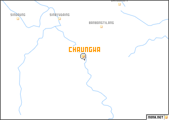 map of Chaungwa