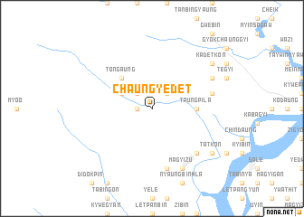 map of Chaungyedet