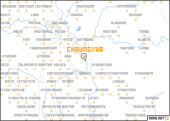 map of Chaungywa