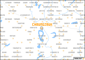 map of Chaungzauk