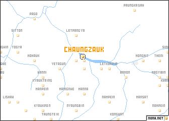 map of Chaungzauk