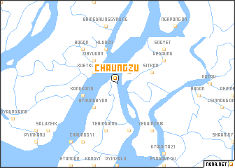 map of Chaungzu