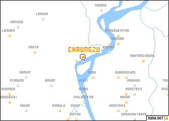 map of Chaungzu