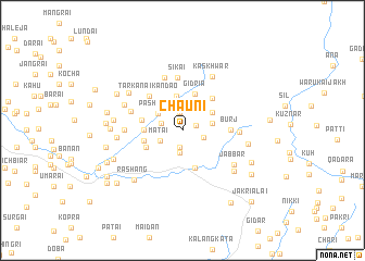 map of Chauni