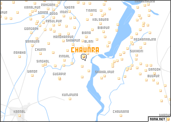 map of Chaunra