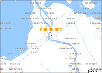 map of Châu Phong