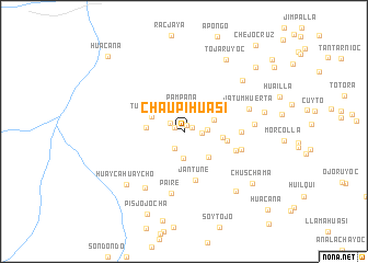 map of Chaupi Huasi