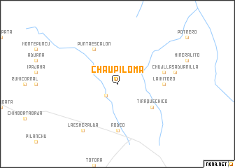 map of Chaupiloma