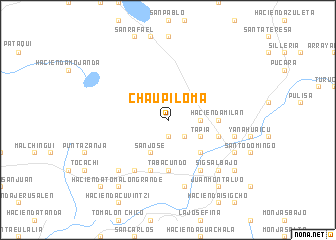 map of Chaupi Loma