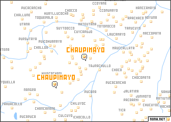 map of Chaupimayo