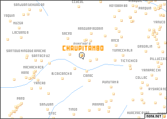 map of Chaupitambo