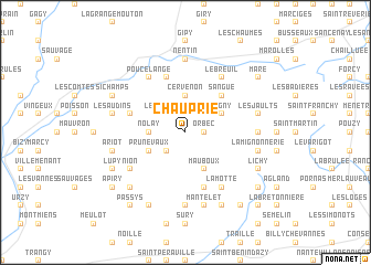 map of Chauprie