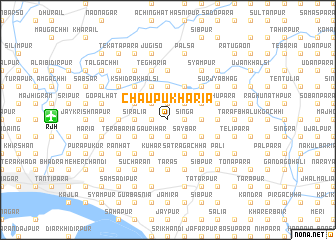 map of Chaupukharia