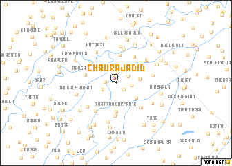 map of Chaura Jadid