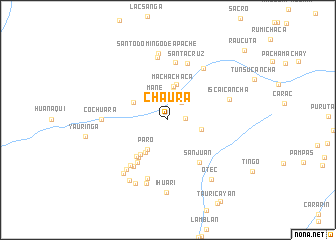 map of Chaura