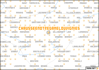 map of Chaussée-Notre-Dame-Louvignies