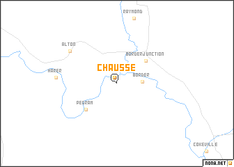 map of Chausse