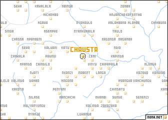 map of Chausta