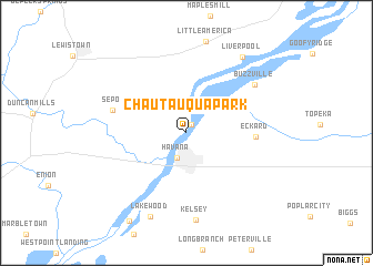 map of Chautauqua Park