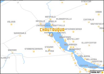 map of Chautauqua