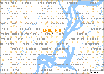 map of Chauthāi