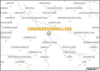 map of Chavagnes-en-Paillers