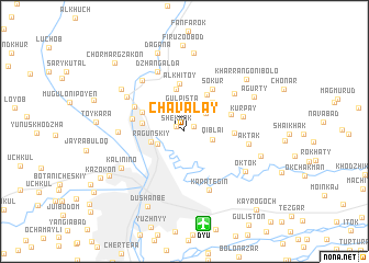 map of Chavalay